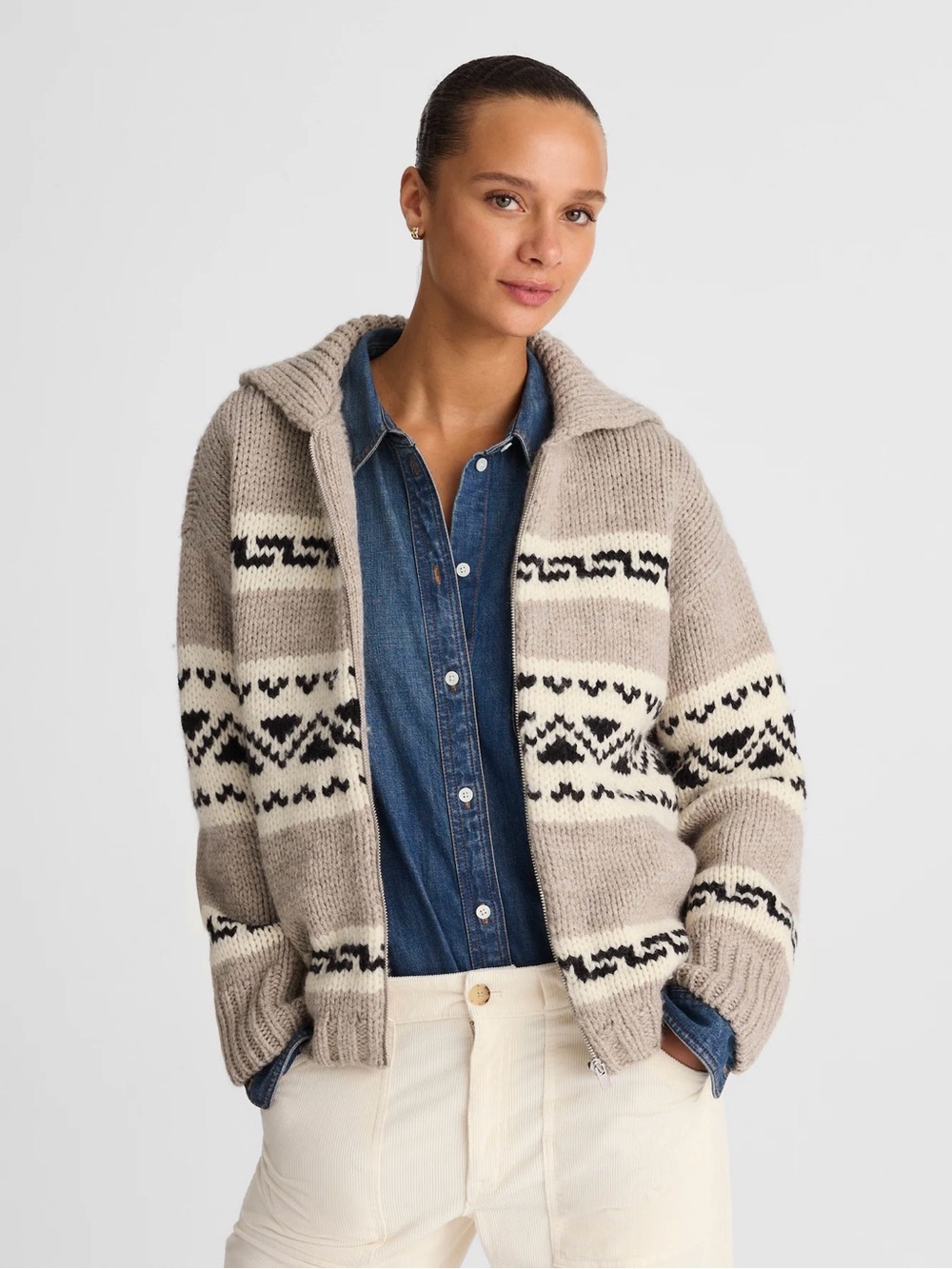 Madewell Wool Cardigan Jacket - Picture 2 of 7